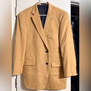 Nautica Tan Camelhair Blazer